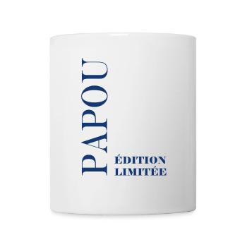 Edition limitée papou - Mug blanc - blanc - Devant