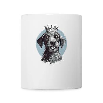 German Wirehaired Dog Hunting Hunter Motif - Mug - white - Front