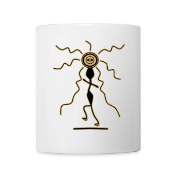 Schamane drittes Auge - Tasse - Weiß - Vorne