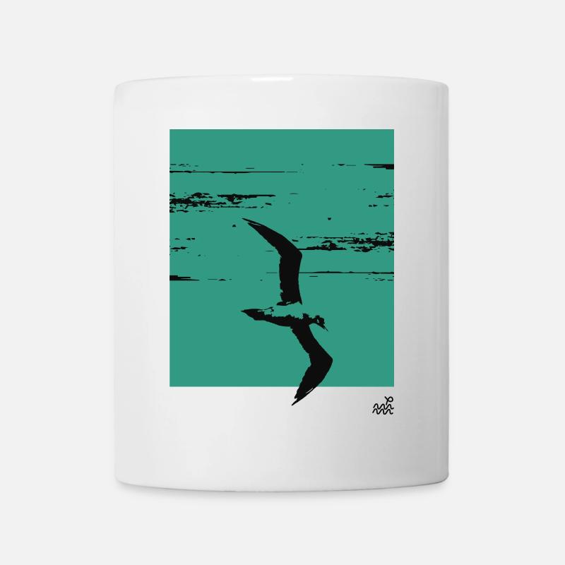 Alcatraz und Flucht - Tasse - Weiß