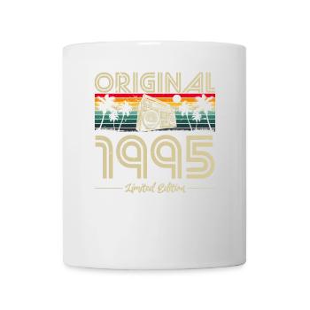 1995 Birthday born in 1995 Retro Vintage - Mug - white - Front