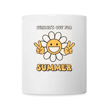 Retro Last Day of School's Out For Summer Teacher - Mug - white - Front