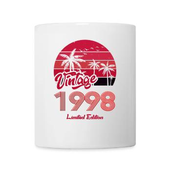 Vintage Année 1998 Edition Limitée Rouge - Mug blanc - blanc - Devant