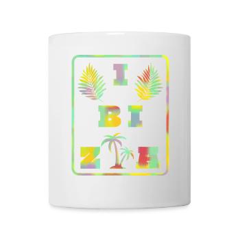 Logo d’Ibiza pour les fans d’Eivissa - Mug blanc - blanc - Devant