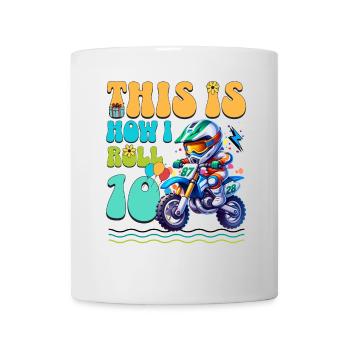 Motocross 10th Birthday - Mug - white - Front