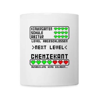 Chemikant Ausbildung Beginn für Baby Azubi - Tasse - Weiß - Vorne