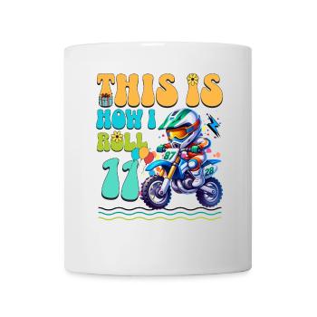 Motocross 11th Birthday - Mug - white - Front