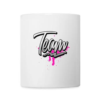 Team - Tasse - Weiß - Vorne