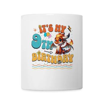 Dragon 9e anniversaire Dragon - Mug blanc - blanc - Devant