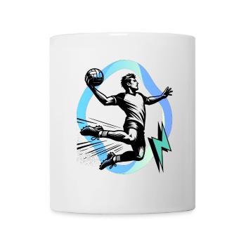 Handball Handballer - Tasse - Weiß - Vorne