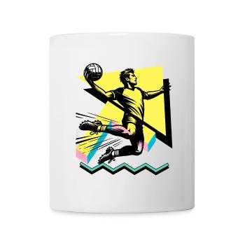Handball Joueurs de handball - Mug blanc - blanc - Devant