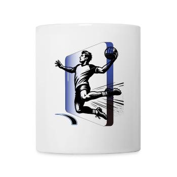Handball Handballer - Tasse - Weiß - Vorne