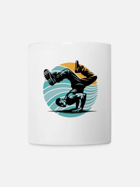 Breakdance - Mug blanc - blanc