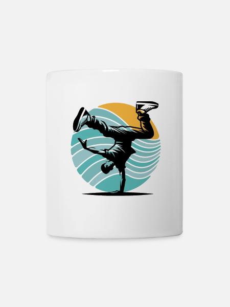 Breakdance - Mug blanc - blanc