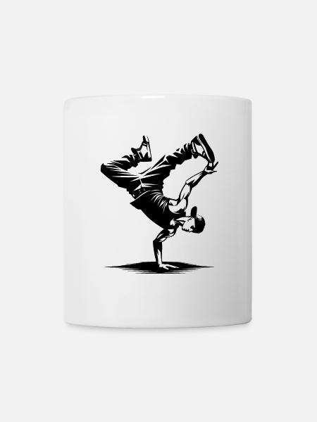 Breakdance - Tasse - Weiß