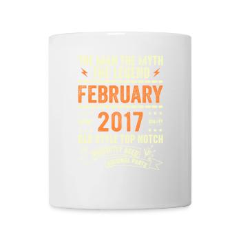 February 2017 - February 2017 Anniversary February 2017 - Mug - white - Front