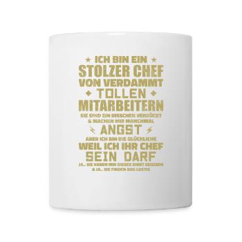 A proud of damn great employees - Mug - white - Front