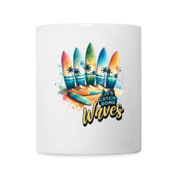 Surfing Surfers - Mug - white - Front