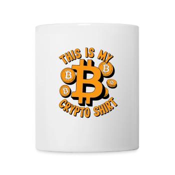 This Is My Crypto Shirt - Tasse - Weiß - Vorne