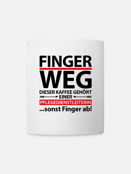 Pflegedienstleiterin PDL Abschiedsgeschenk - Tasse - Weiß