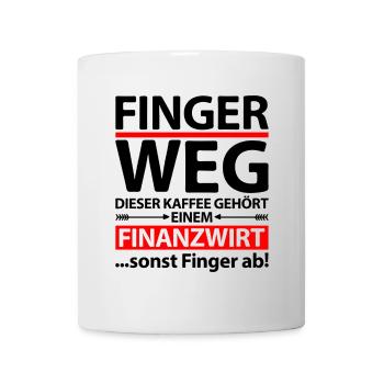 Diplom Finanzwirt Lustige Sprüche mit Spruch - Tasse - Weiß - Vorne