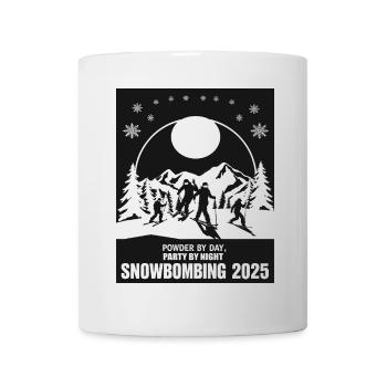 Bombardement de neige 2025 - Mug blanc - blanc - Devant