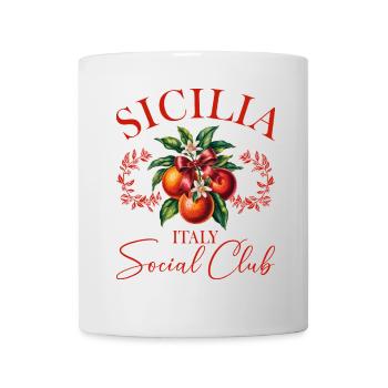 Italie Sicile Femmes Italiennes - Mug blanc - blanc - Devant