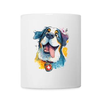 Majestic Swiss St. Bernard - Mug - white - Front