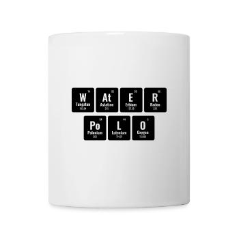 Water Polo Periodic Table Of Elements Aquatic Polo - Mug - white - Front