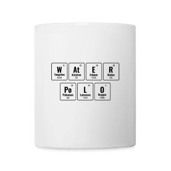 Water Polo Periodic Table Of Elements Aquatic Polo - Mug - white - Front