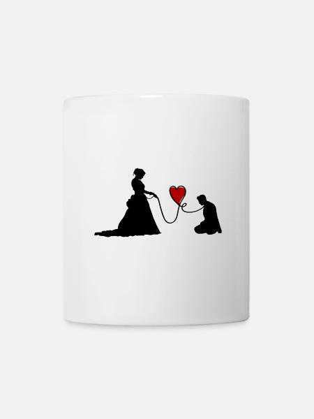 Couple de mariage Jeunes mariés Drôle - Mug blanc - blanc