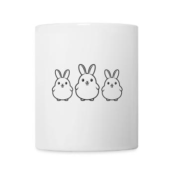 Bunnies Team Easter Funny - Mug - white - Front