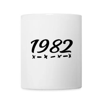 1982 Born - 43rd Birthday 1982 Legend 1982 - Mug - white - Front