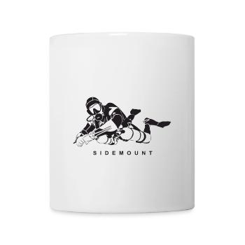 Sidemount Diver Diving Gift Tec Diving - Mug - white - Front