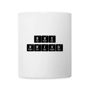 Periodic Table Of Elements School Bus Driver - Mug - white - Front