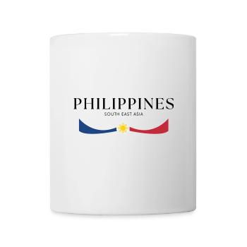 Philippinen - Manila - Souvenir - Urlaub - Tasse - Weiß - Vorne