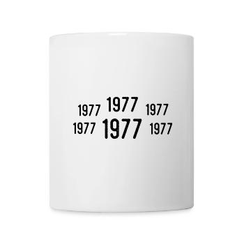 Retro 1977 Birthday 1977 Vintage Gift 1977 - Mug - white - Front
