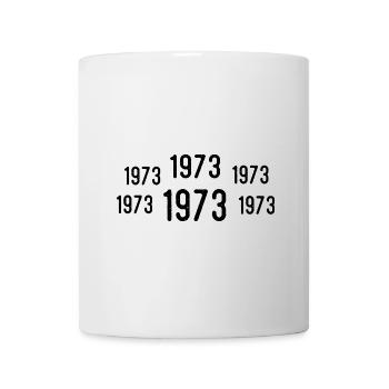 Retro 1973 Birthday 1973 Vintage Gift 1973 - Mug - white - Front