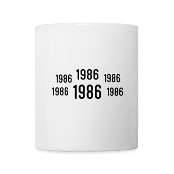 Retro 1986 Birthday 1986 Vintage Gift 1986 - Mug - white - Front
