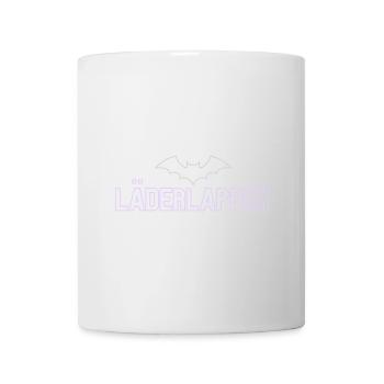 Purple Bat Neon Font Design - Mug - white - Front