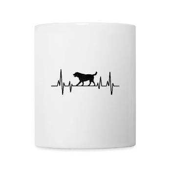 Hearbeat Labrador Retriever Lab Dog Retrievers - Mug - white - Front