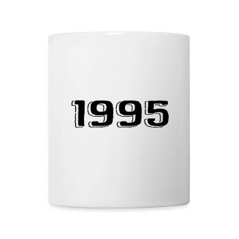 Millésime 1995 Naissance Anniversaire Rétro 1995 - Mug blanc - blanc - Devant