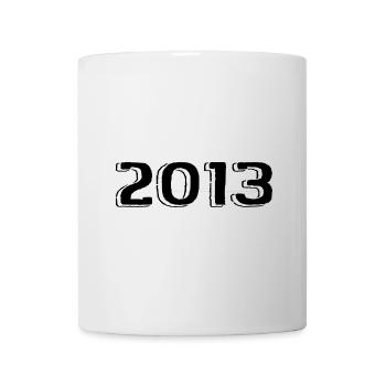 Millésime 2013 Naissance Anniversaire Rétro 2013 - Mug blanc - blanc - Devant