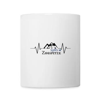 Height Zugspitze Souvenir - Mug - white - Front