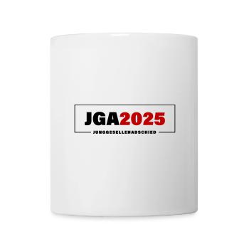 Jga 2025 Junggesellenabschied Bräutigam - Tasse - Weiß - Vorne