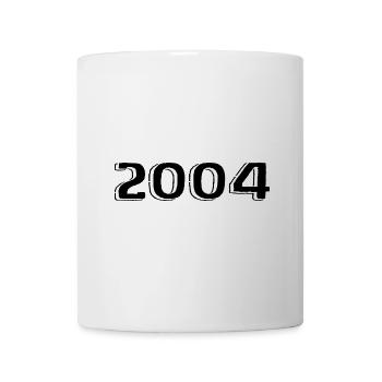Jahrgang 2004 geboren Geburtstag Retro 2004 - Tasse - Weiß - Vorne
