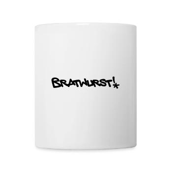 Bratwurst - Tasse - Weiß - Vorne