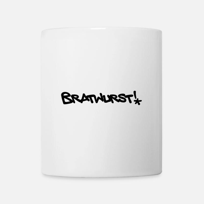 Bratwurst - Tasse - Weiß