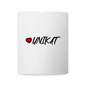 Unikat Herz - Tasse - Weiß - Vorne