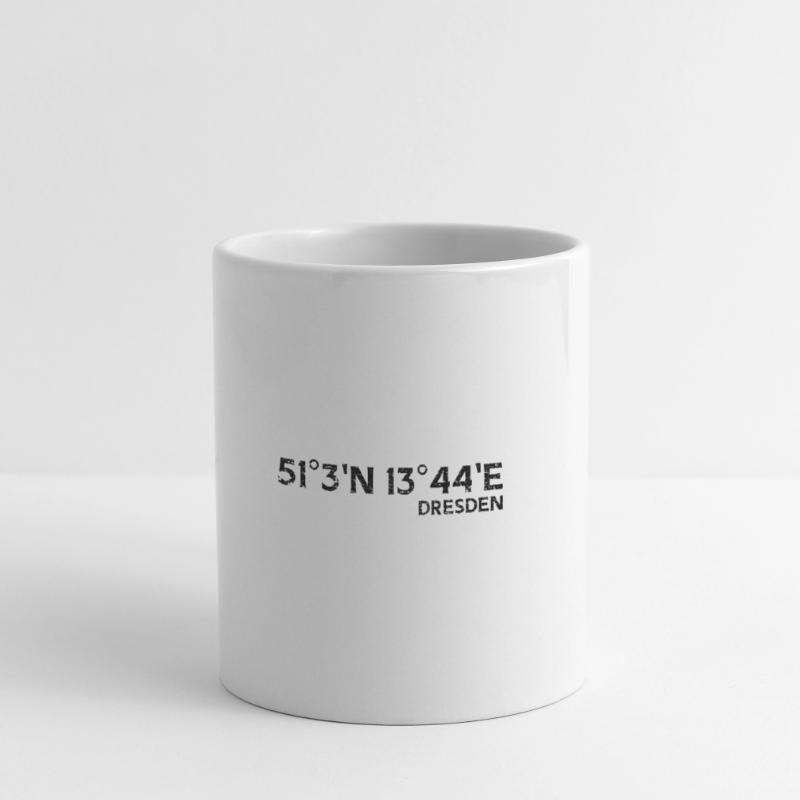 Dresden Souvenir Coordinates Mug